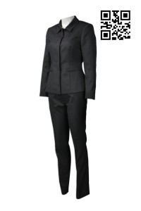 BWS074 訂購長江實業地產西裝  活動西裝 設計修身女款西裝  網上下單女款西裝 西裝製造商
